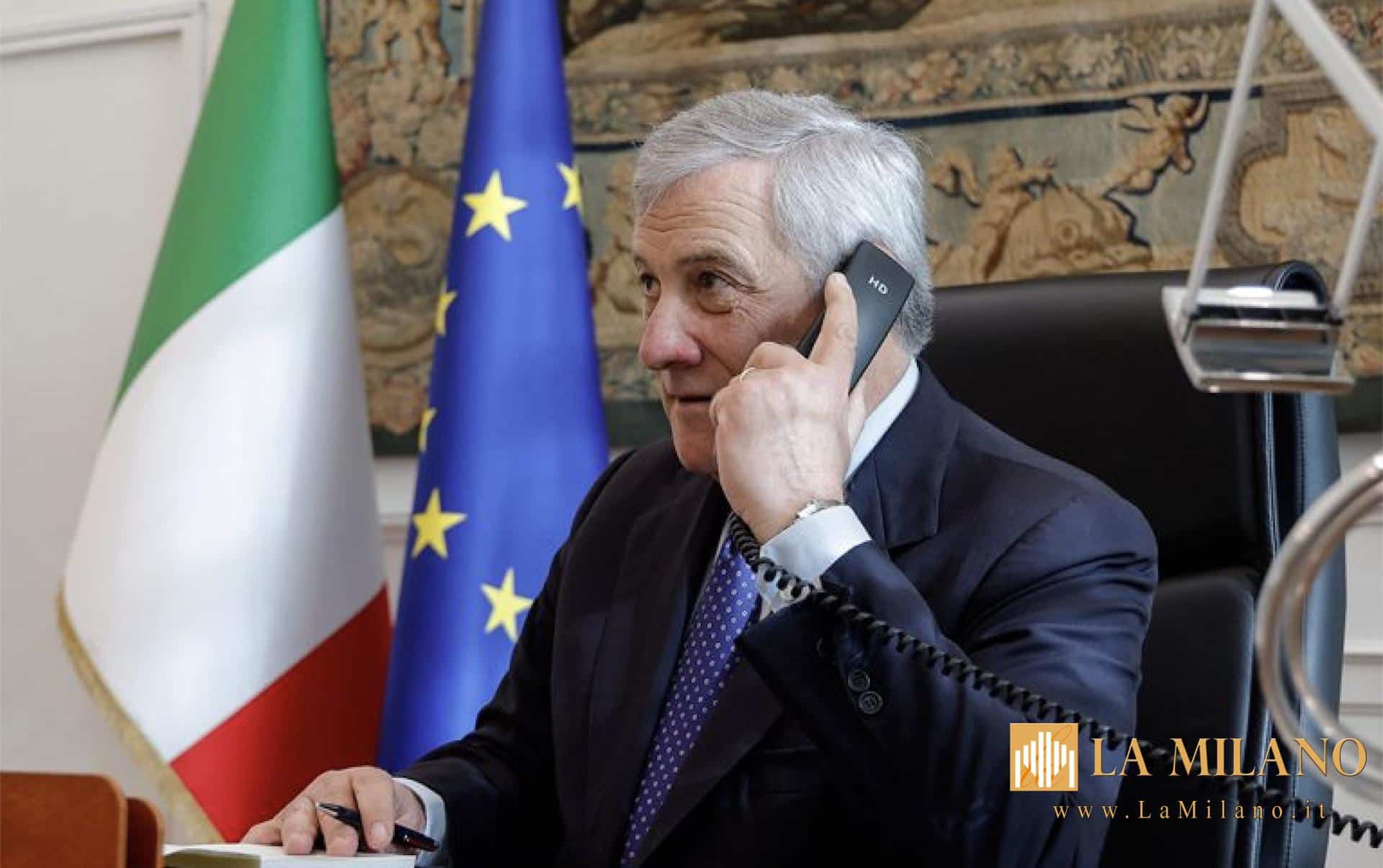 Tajani a Iran e Israele: “Fermare l’escalation, serve la via diplomatica”.