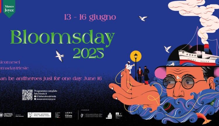 Trieste, arriva il Bloomsday 2025: il Festival interamente dedicato a Joyce