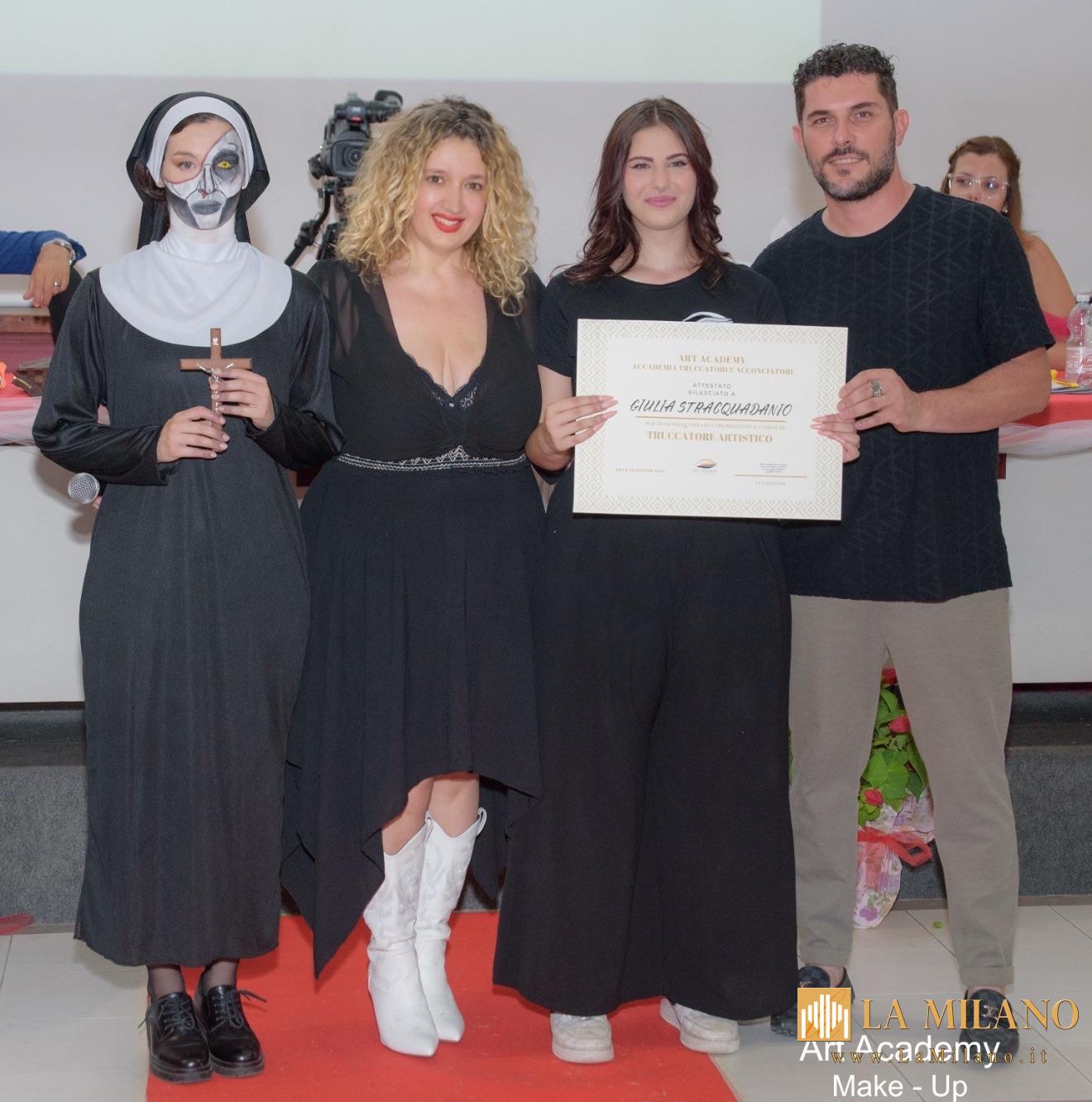 Art Academy Show: lo splendido spettacolo con esame finale per l'Accademia ART ACADEMY di Novara