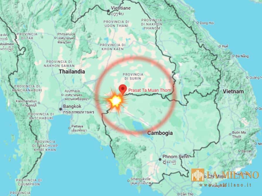Thailandia e Cambogia, scontri armati al confine: 12 morti, chiusi i valichi e appello all’ONU
