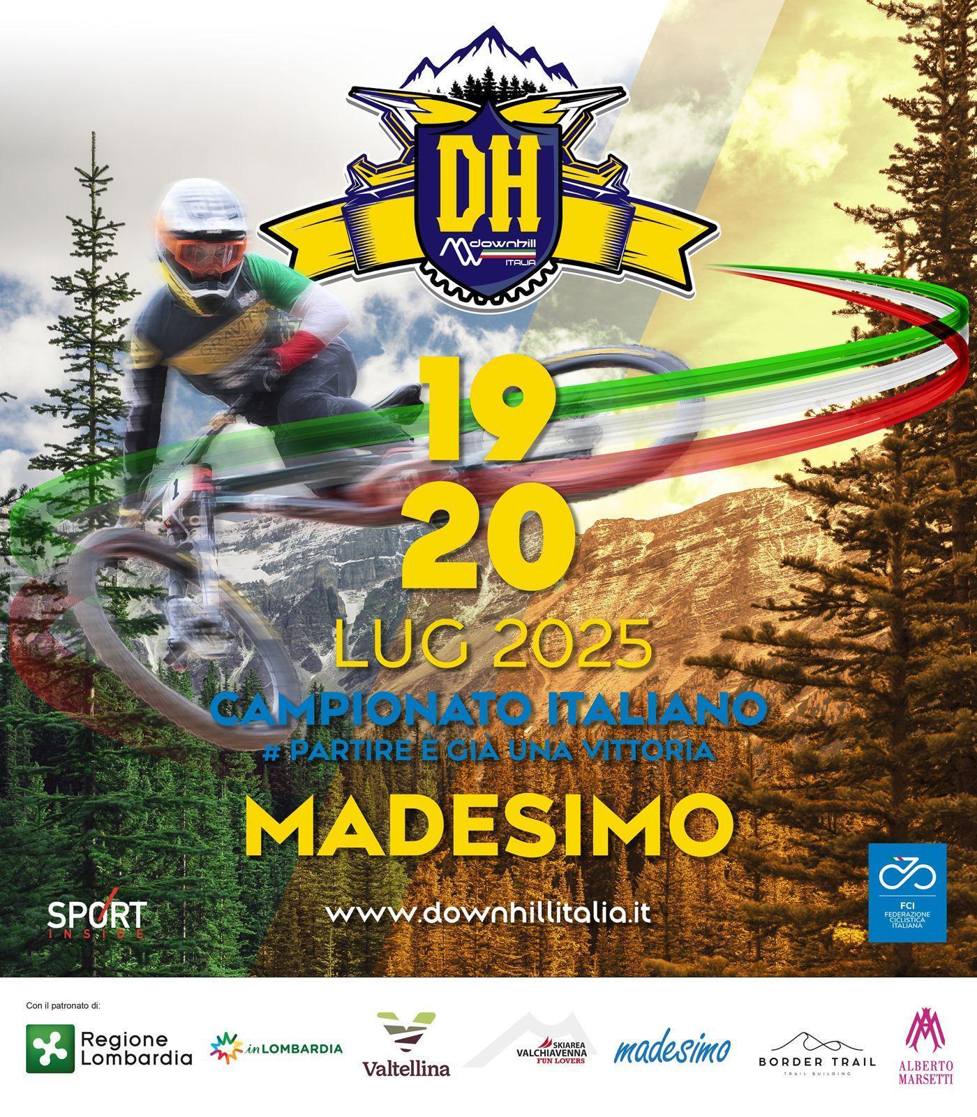 Campionato Italiano Downhill 2025 a Madesimo sfida tricolore tra i giganti della velocità
