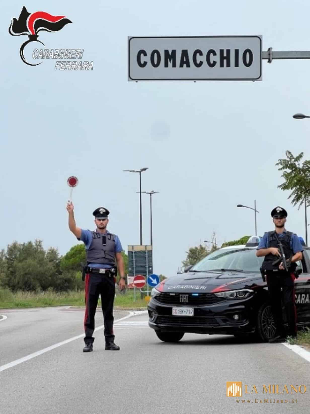 Comacchio, fermata in auto con cocaina: Arrestata giovane per spaccio