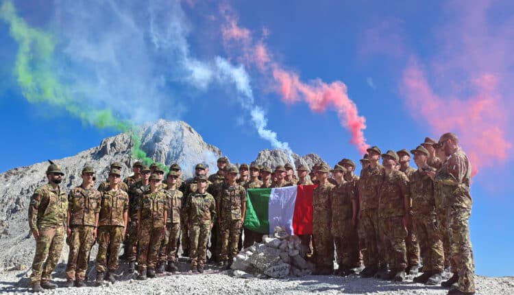 130 giovani aspiranti Alpini conquistano le vette del Gran Sasso