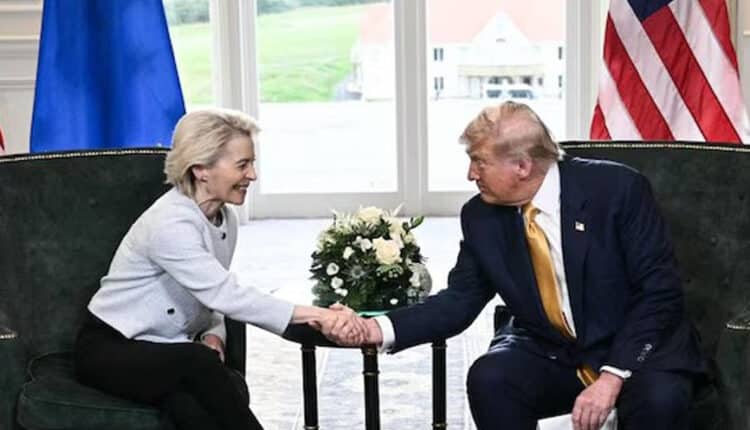 Usa-Ue, accordo sui dazi al 15% dopo il vertice Trump-von der Leyen in Scozia: "È il più grande di sempre".