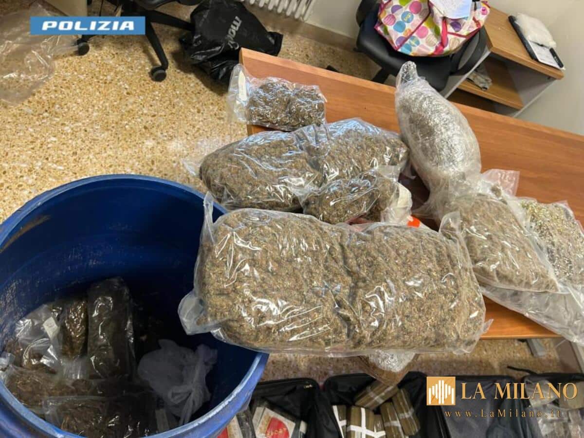 Scoperta a Racale una stanza segreta con 78 kg di droga: 3 arresti