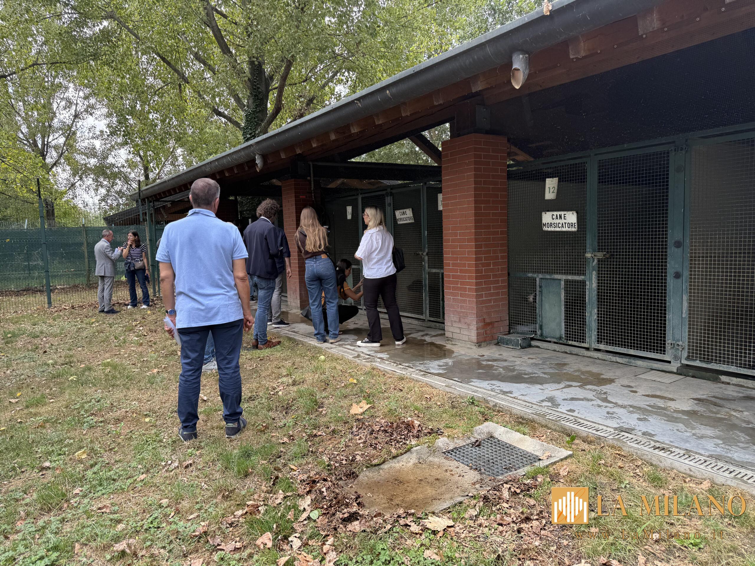 Sopralluogo consiglieri Lega al Canile Sanitario di Milano: “Tutelare gli animali da chi non sa gestirli”