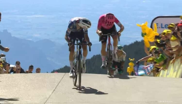 Tour de France: sul Mont Ventoux Valentin Paret-Peintre firma l'impresa in volata contro Healy