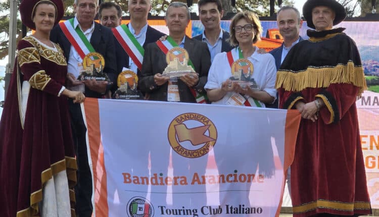 Camerino: le Marche ottengono 30 Bandiere Arancioni, terze in Italia.