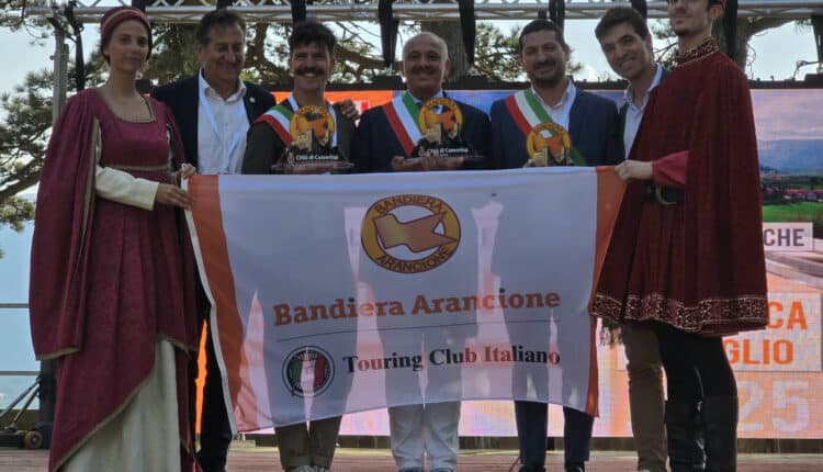 Camerino: le Marche ottengono 30 Bandiere Arancioni, terze in Italia.