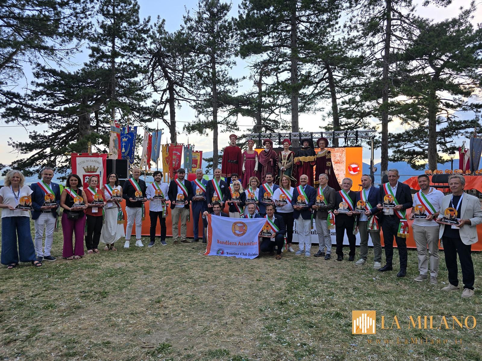 Camerino: le Marche ottengono 30 Bandiere Arancioni, terze in Italia.