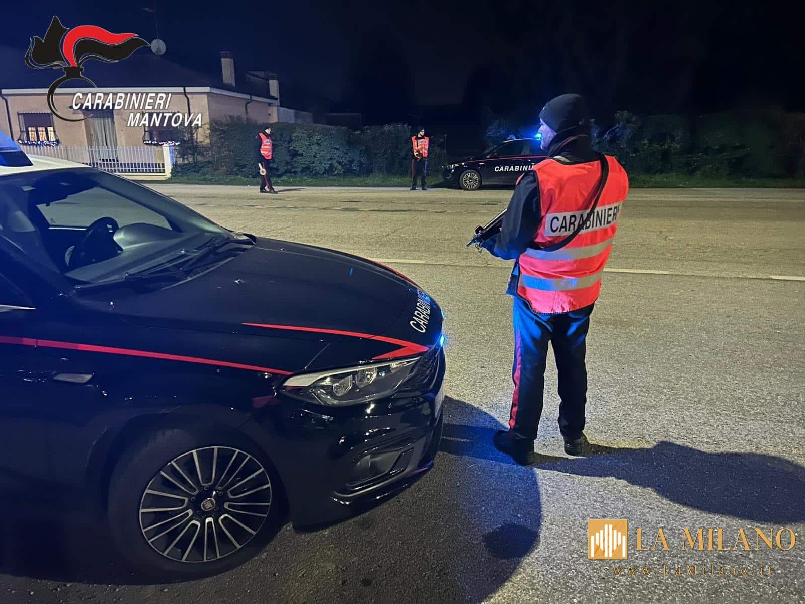 Controlli nel basso mantovano, segnalato 22enne per uso di hashish