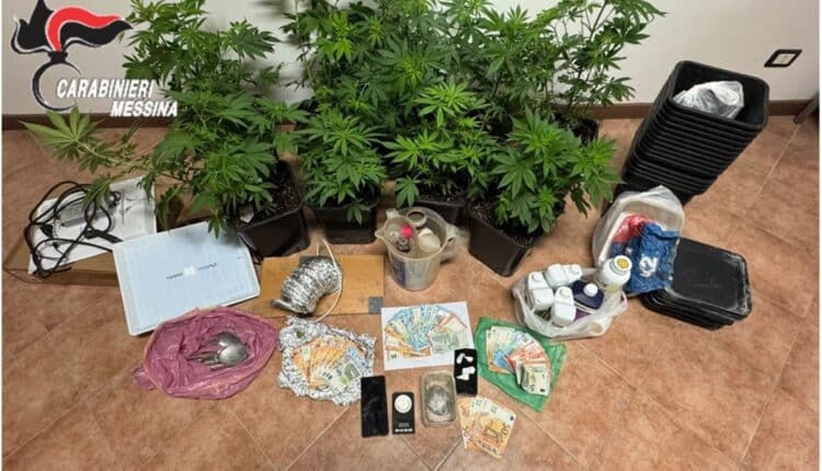 Giardini Naxos, operazione antidroga: 4 arresti e sequestri di droga e contanti