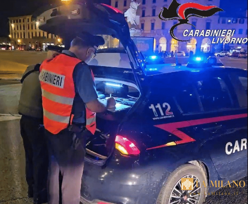 Livorno: intensificati i controlli dei Carabinieri, arresti per spaccio e denunce per possesso illecito.