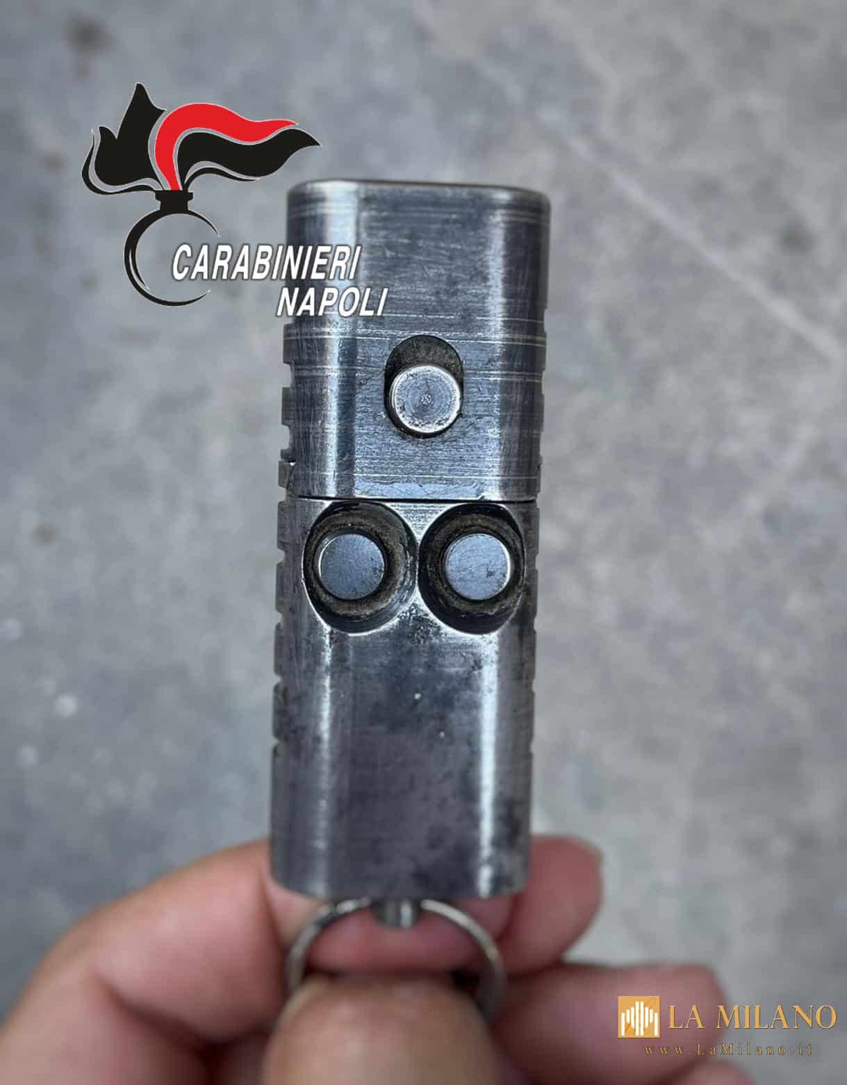 Villaricca, scoperta una pistola-portachiavi: Arrestato 50enne