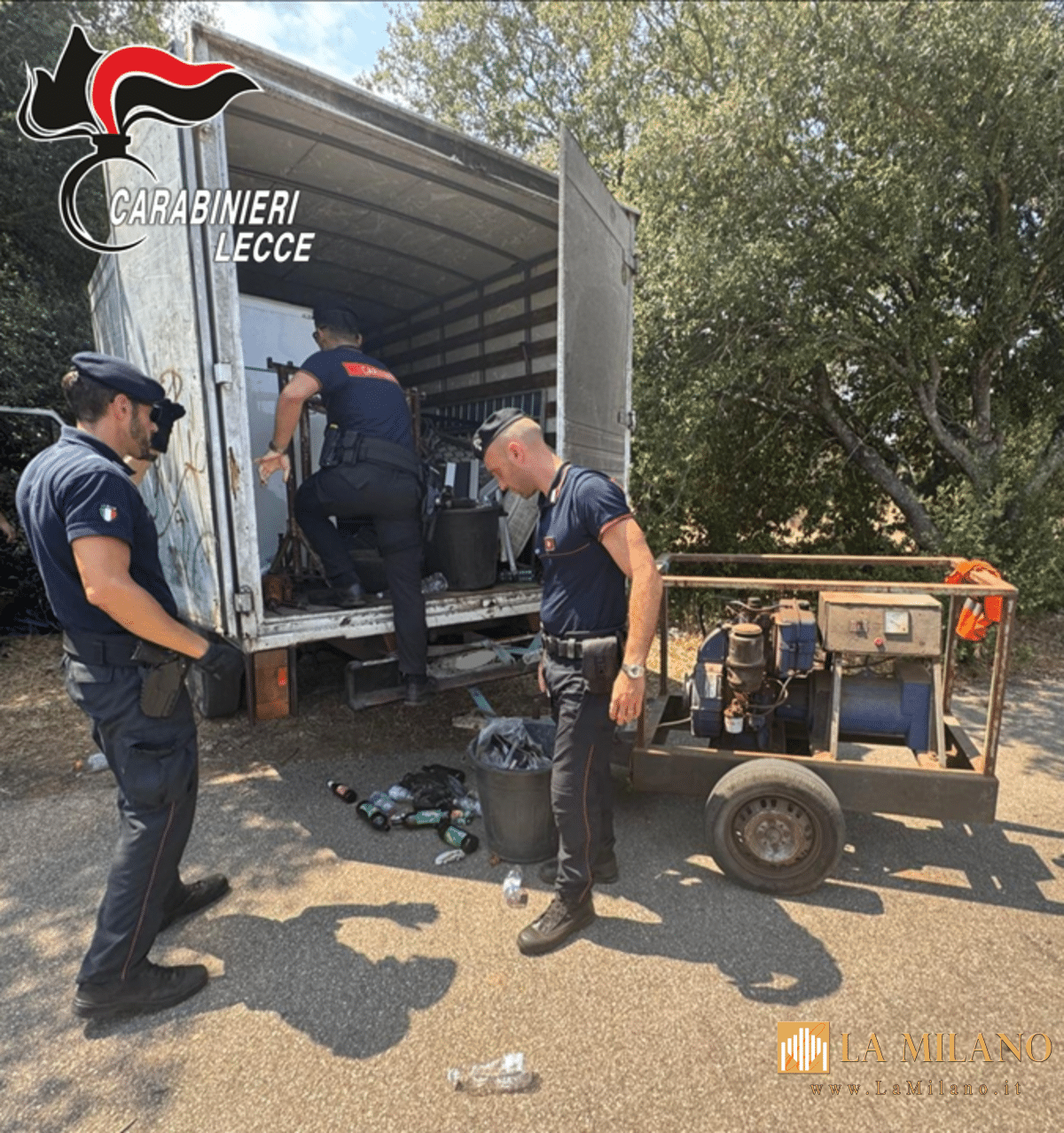 Castrì di Lecce, Carabinieri interrompono festa musicale abusiva con 213 partecipanti