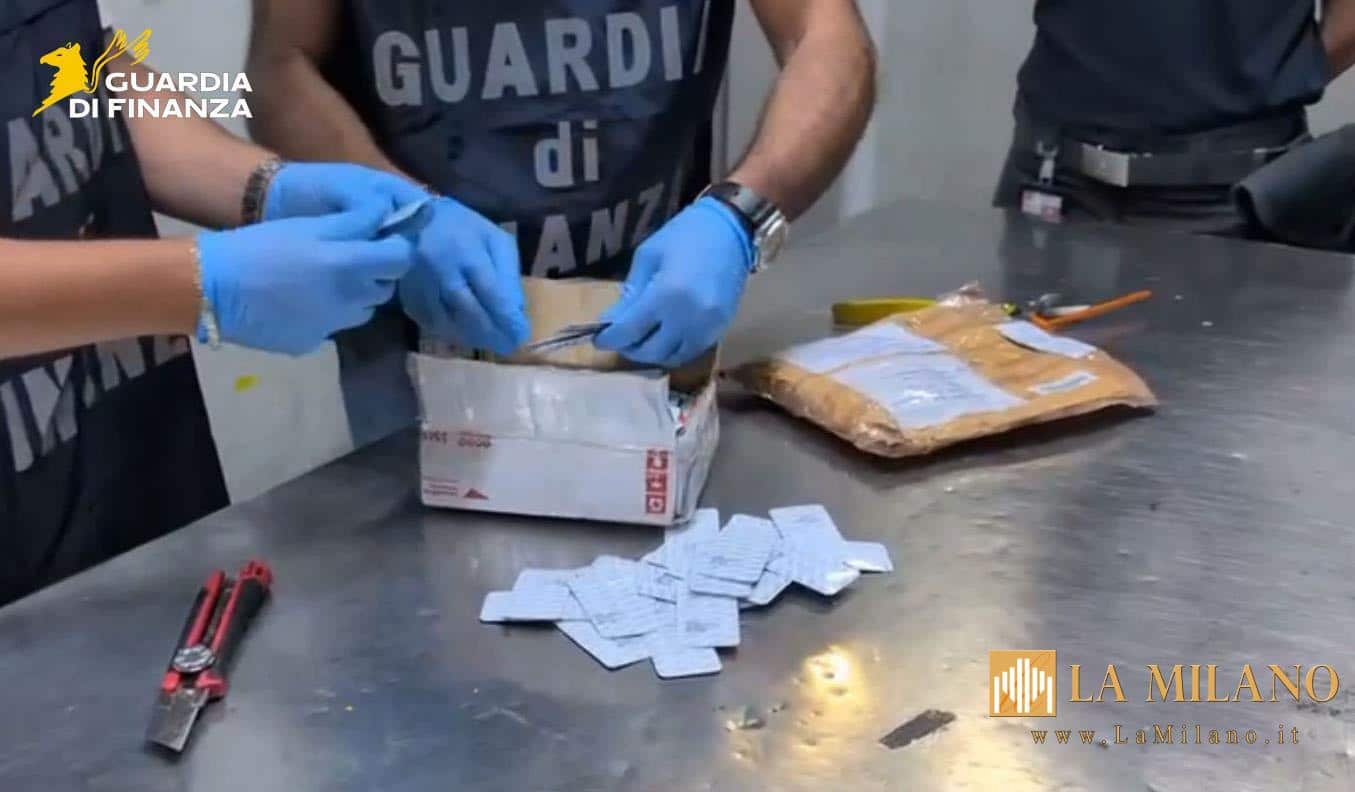 Malpensa, sequestrati 3.761 farmaci irregolari destinati al mercato italiano