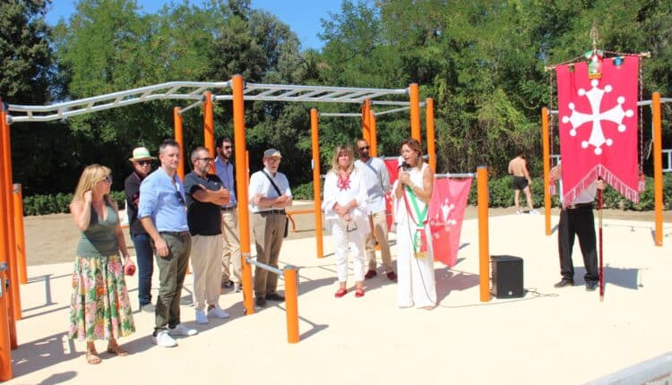 Rigenerazione urbana a Marina di Pisa: Inaugurata nuova area fitness dove sorgeva il Giardino di Poppa