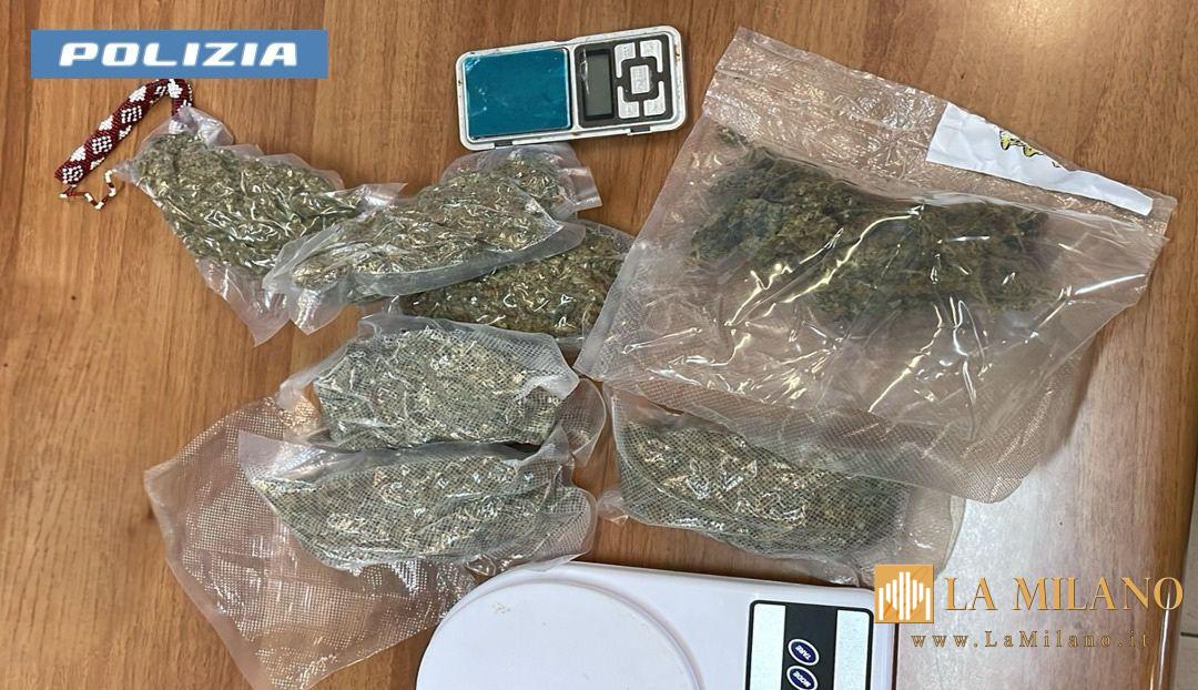 Milano, blitz antidroga: coppia arrestata con quasi 4 etti di hashish nascosti nel letto dei bambini