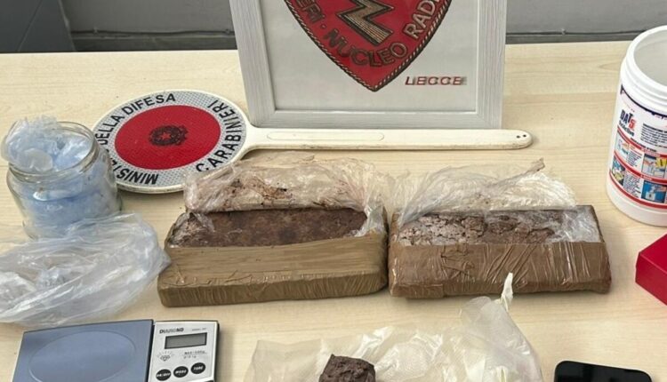 Lecce, trovato in possesso di oltre un chilo di eroina: arrestato