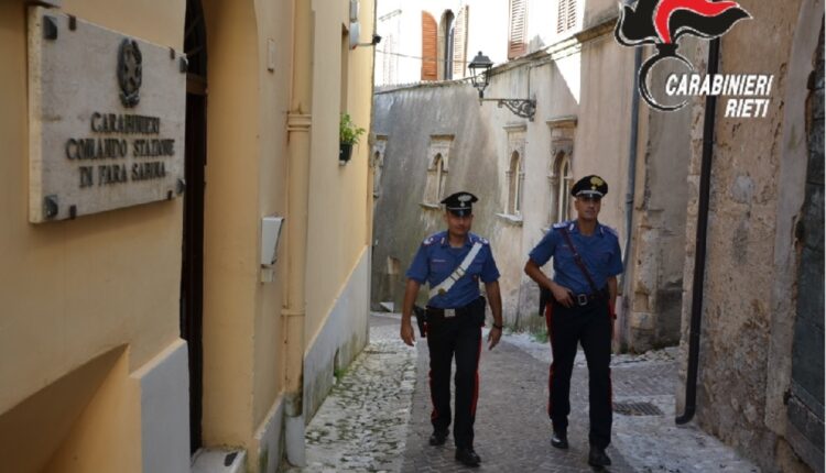 Fara in Sabina, maltratta la madre per mesi: 50enne allontanato da casa