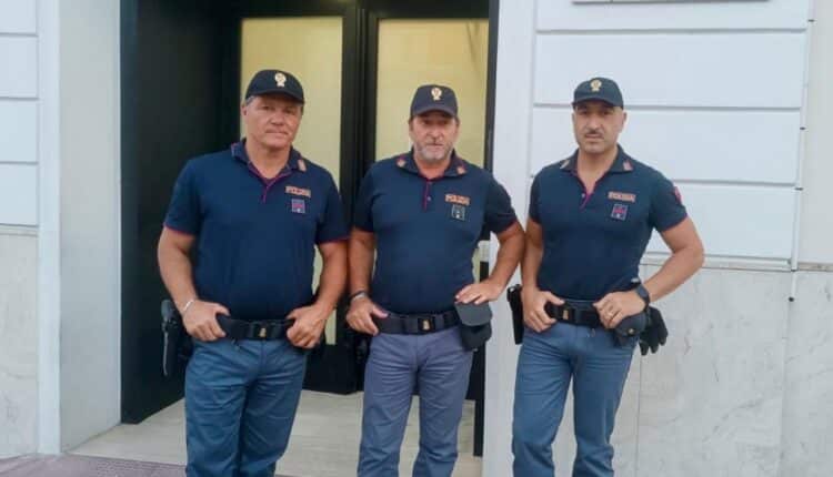 Nardò, tre poliziotti salvano un uomo dal suicidio: intervento provvidenziale della Polizia di Stato