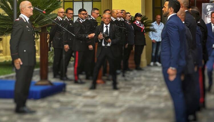Carabinieri premiati in Campania: coraggio, sacrificio e legalità al centro della cerimonia