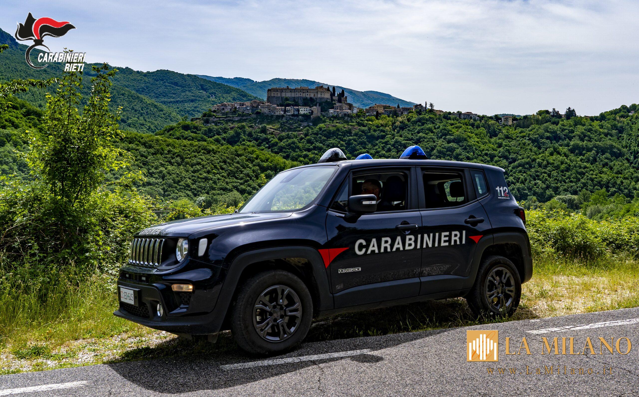 Rocca Sinibalda: donna arrestata dai Carabinieri per resistenza e violenza a Pubblico Ufficiale