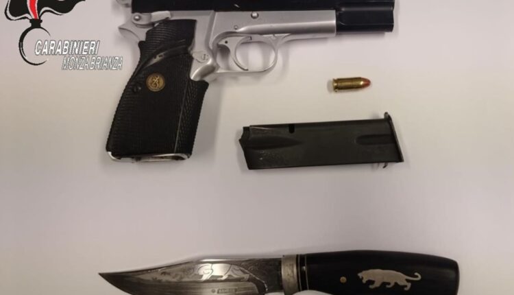 Concorezzo, arrestato 36enne per detenzione illegale di arma e ricettazione