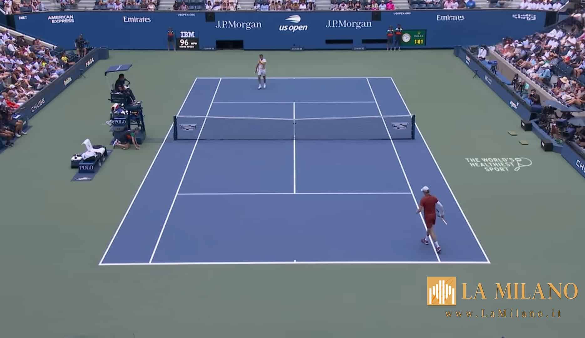 US Open: il virus di Cincinnati è superato, Sinner domina Kopriva in tre set