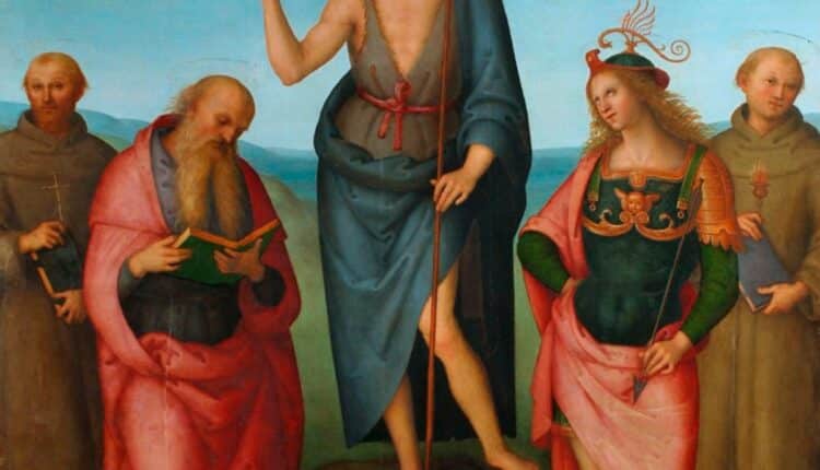 Il Ministero della Cultura al Meeting di Rimini 2025 con la Pala dei Cinque Santi del Perugino