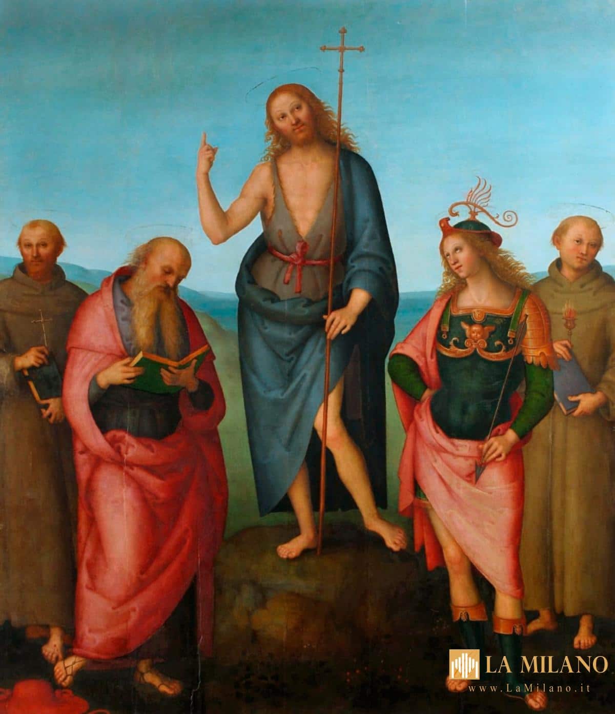 Il Ministero della Cultura al Meeting di Rimini 2025 con la Pala dei Cinque Santi del Perugino