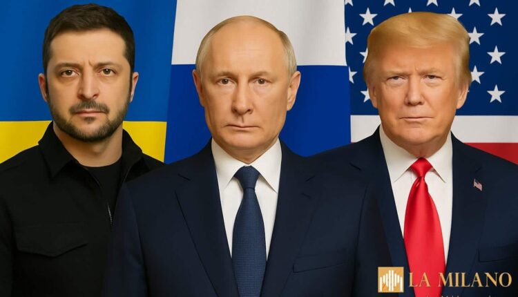 Zelensky - Putin - Trump