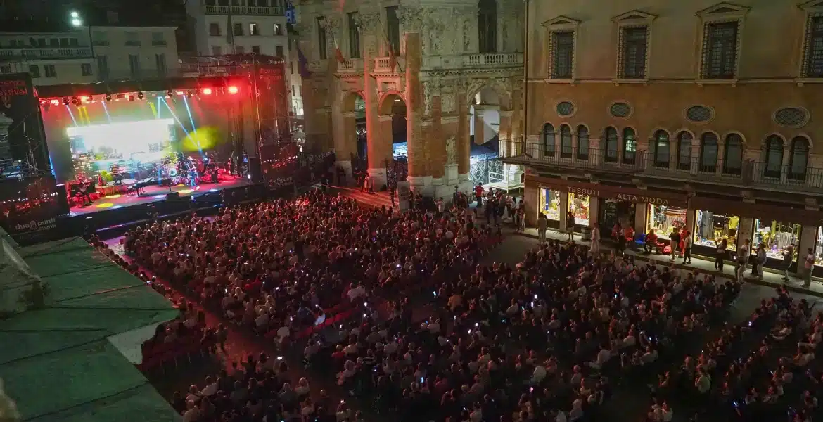 Vicenza in Festival 2025: grandi live in Piazza dei Signori dal 30 agosto al 4 settembre