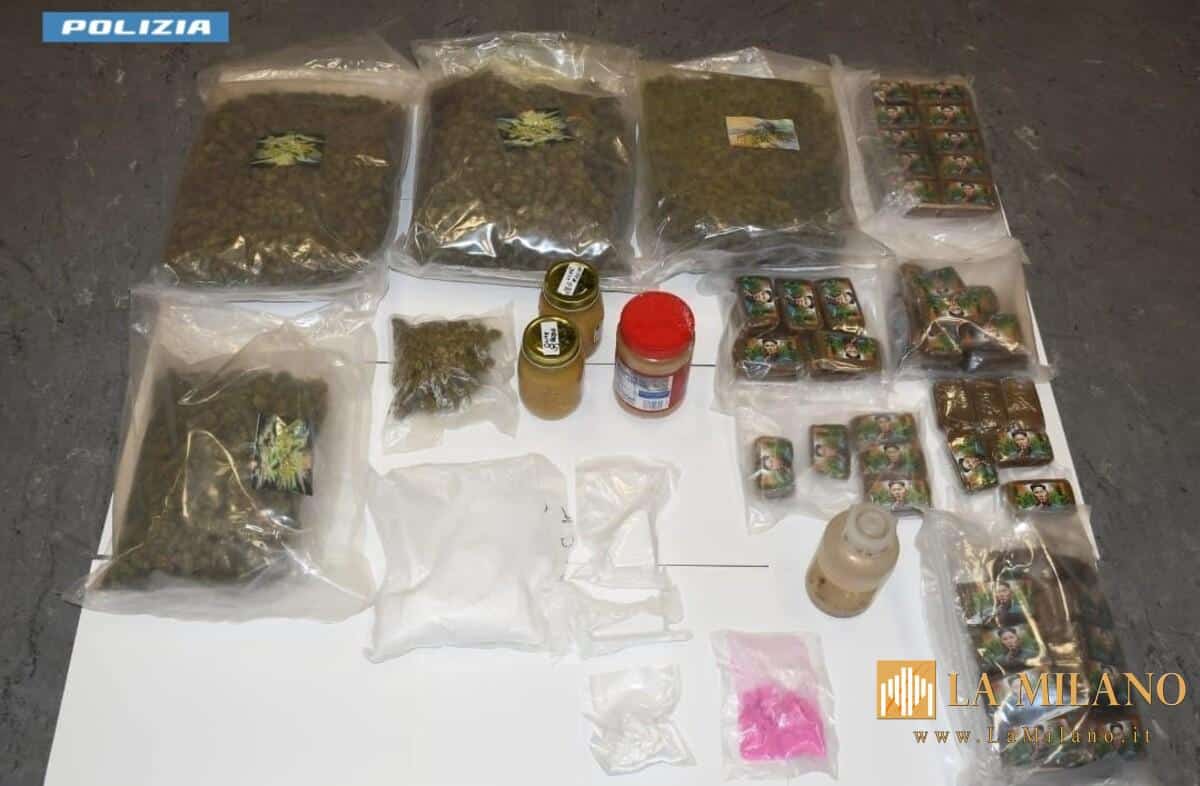 Maxi sequestro di droga a Lignano Sabbiadoro: arrestati 2 uomini con marijuana, cocaina, hashish e resina al THC