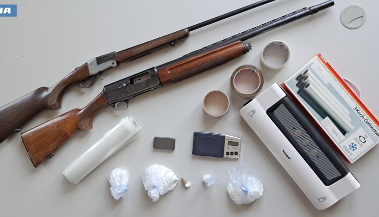 Ravenna, arrestato soggetto con 366 gr di cocaina e 2 fucili rubati