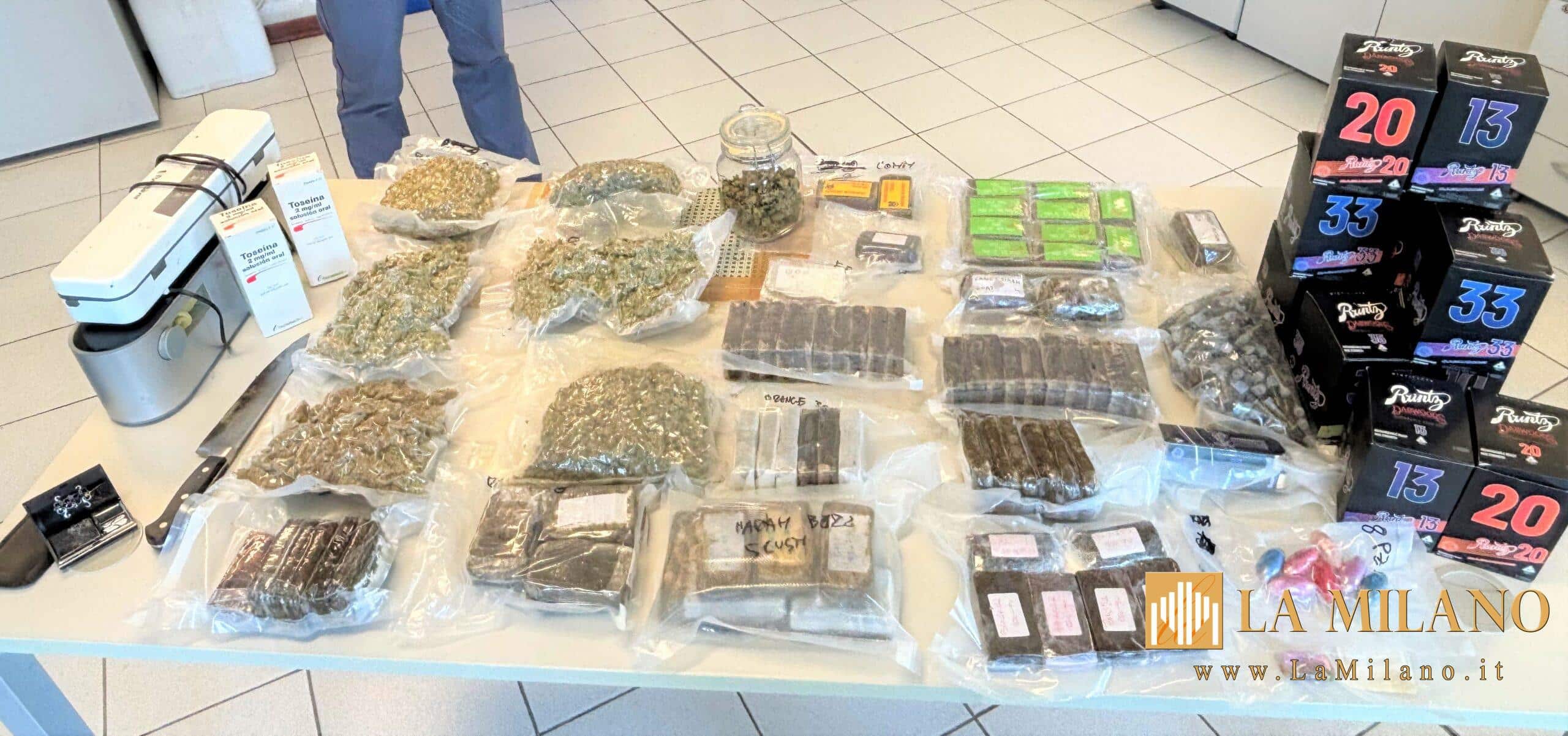 Ravenna, arrestati due ventenni: sequestrati 11 kg di droga tra hashish e marijuana