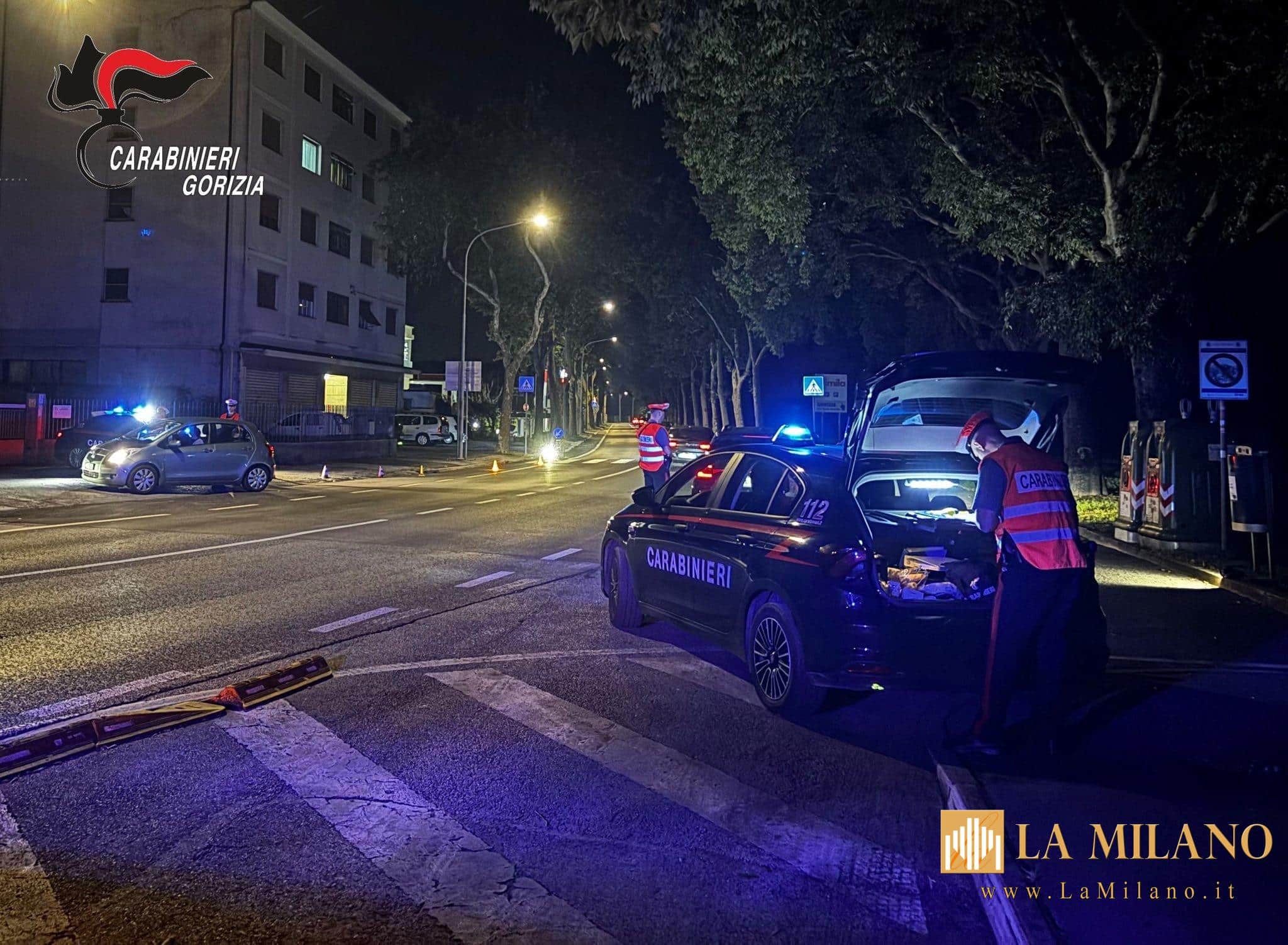 Gorizia: controlli a largo raggio dei Carabinieri per la sicurezza dei giovani e del centro urbano