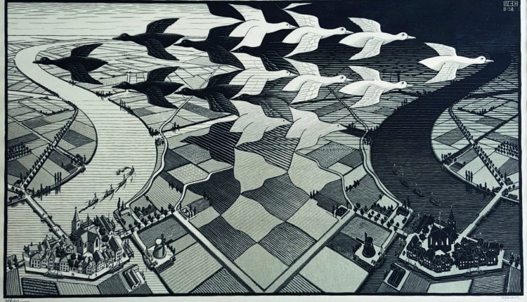 Escher torna a Milano dopo 10 anni: al MUDEC la mostra “M.C. Escher. Tra arte e scienza”