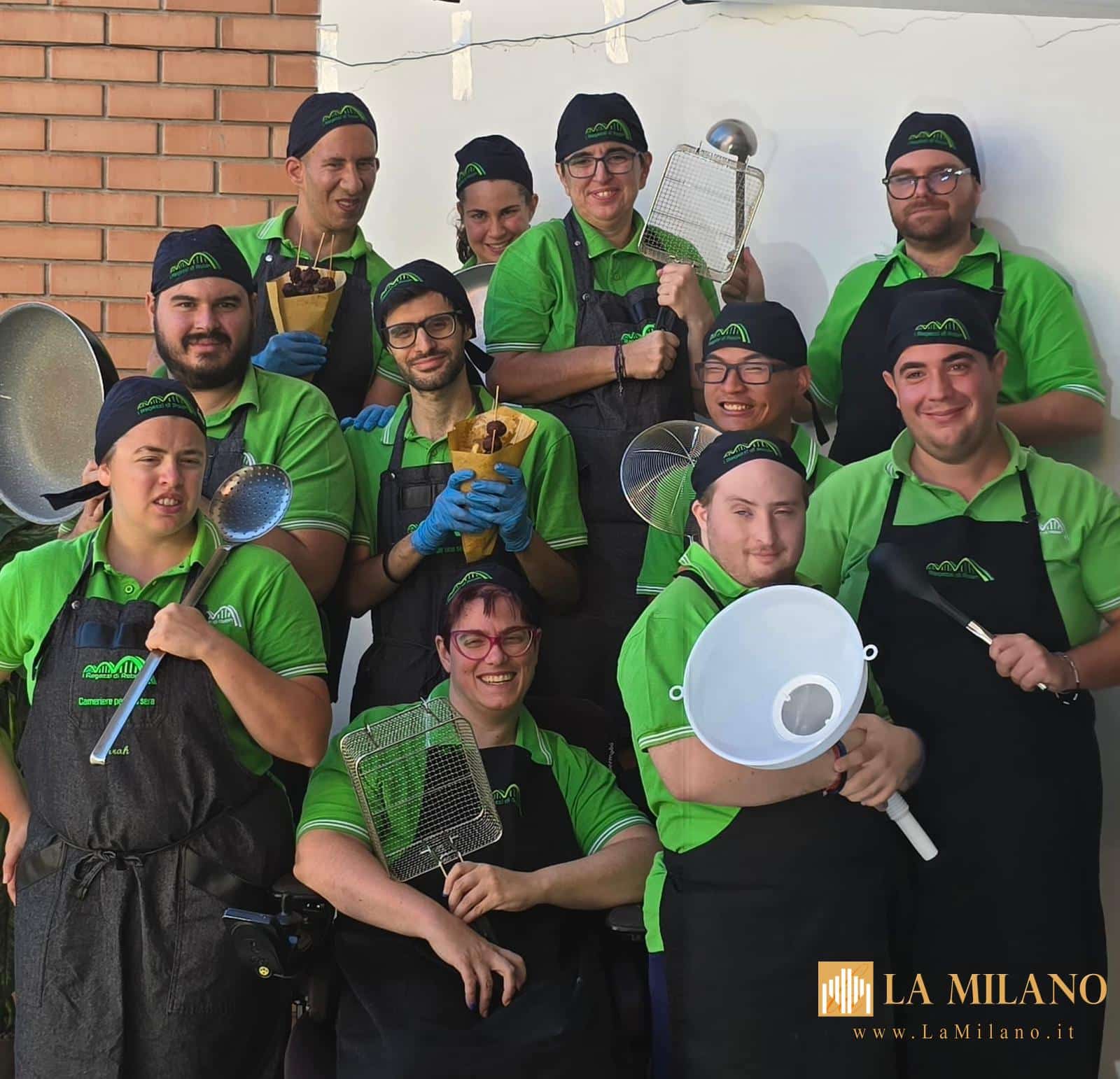 Gli Impolpettabili: a Senago la sfida dei Ragazzi di Robin per battere il record delle 3000 polpette