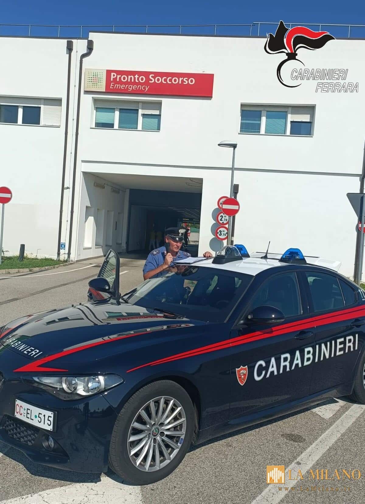 Ferrara, 18enne arrestata e fratello minorenne denunciato per aggressione al personale sanitario