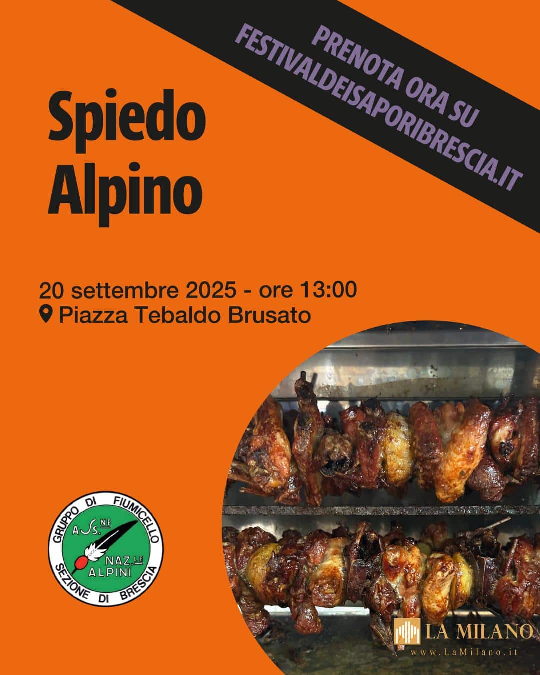 Brescia, Festival dei Sapori 2025: gusto, bollicine e cultura