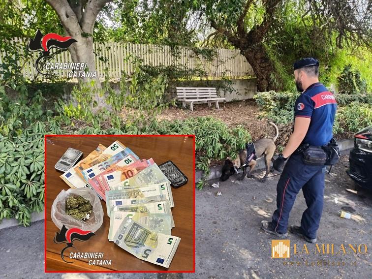 Catania, controlli straordinari dei Carabinieri: arrestato un 47enne e denunciato un 23enne per droga