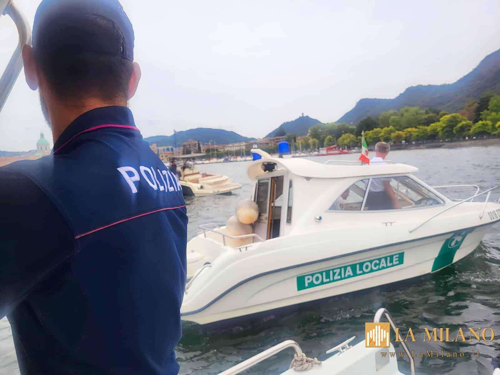 Como, controlli sul Lago: Polizia di Stato e Polizia Provinciale in azione contro condotte illecite.