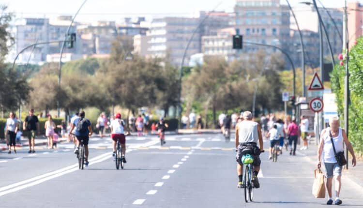 Tante famiglie con bambini e ragazzi hanno vissuto il lungomare di Catania chiuso al traffico in occasione della ripresa del Lungomare Fest, dopo la pausa estiva. L'appuntamento, promosso dall'Amministrazione comunale, ha ospitato la quinta edizione dello SportCity Day, evento nazionale organizzato dalla Fondazione Sportcity che si è svolto in contemporanea in 150 città italiane. Numerosi ciclisti e pedoni hanno potuto percorrere il litorale cittadino in sicurezza, senza le auto. Piazza Franco Battiato è stata il centro delle attività, con tanti giovani atleti impegnati in diverse discipline: badminton, percorsi motori, basket, yoga, hockey, bocce, tamburelli, calcio e molto altro. Un ricco programma reso possibile grazie al contributo del CONI, dello CSain e di numerose associazioni sportive dilettantistiche del territorio. Soddisfazione è stata espressa da Giuseppe Leanza, referente regionale della Fondazione Sportcity, per la buona partecipazione registrata a Catania e per l'adesione complessiva nell'isola, che con ventidue città coinvolte si è confermata la prima regione italiana per presenze. Leanza ha voluto rivolgere un ringraziamento all’Amministrazione Comunale di Catania, ai sindaci e agli assessori delle città siciliane che hanno sostenuto l’iniziativa, nonché al presidente regionale del CONI Enzo Falzone con i suoi collaboratori, sottolineando la collaborazione delle tante associazioni che hanno reso possibile l’evento.