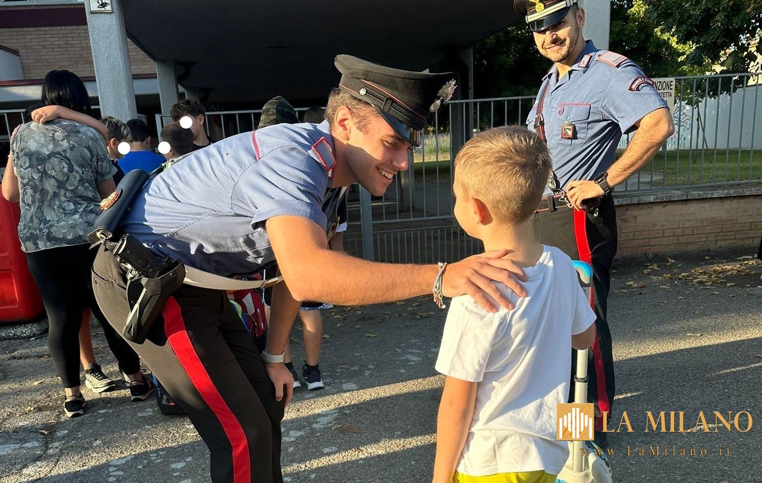 Ferrara: i Carabinieri augurano un buon inizio d’anno scolastico.