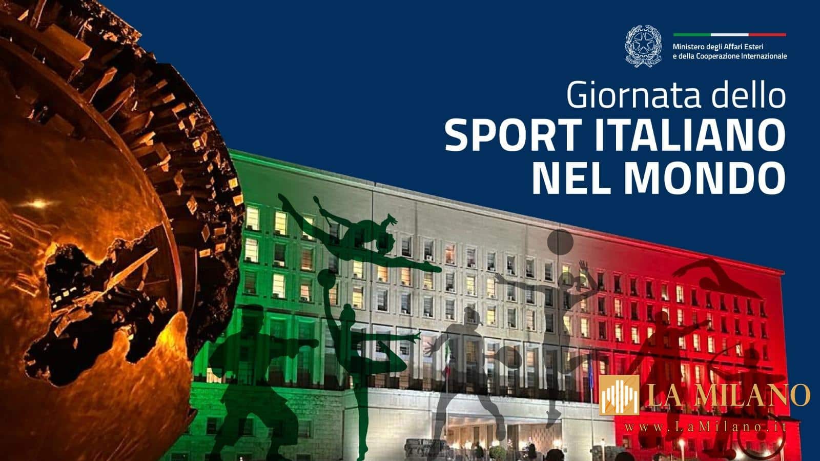 Tajani e Abodi inaugurano la seconda Giornata dello Sport Italiano nel Mondo