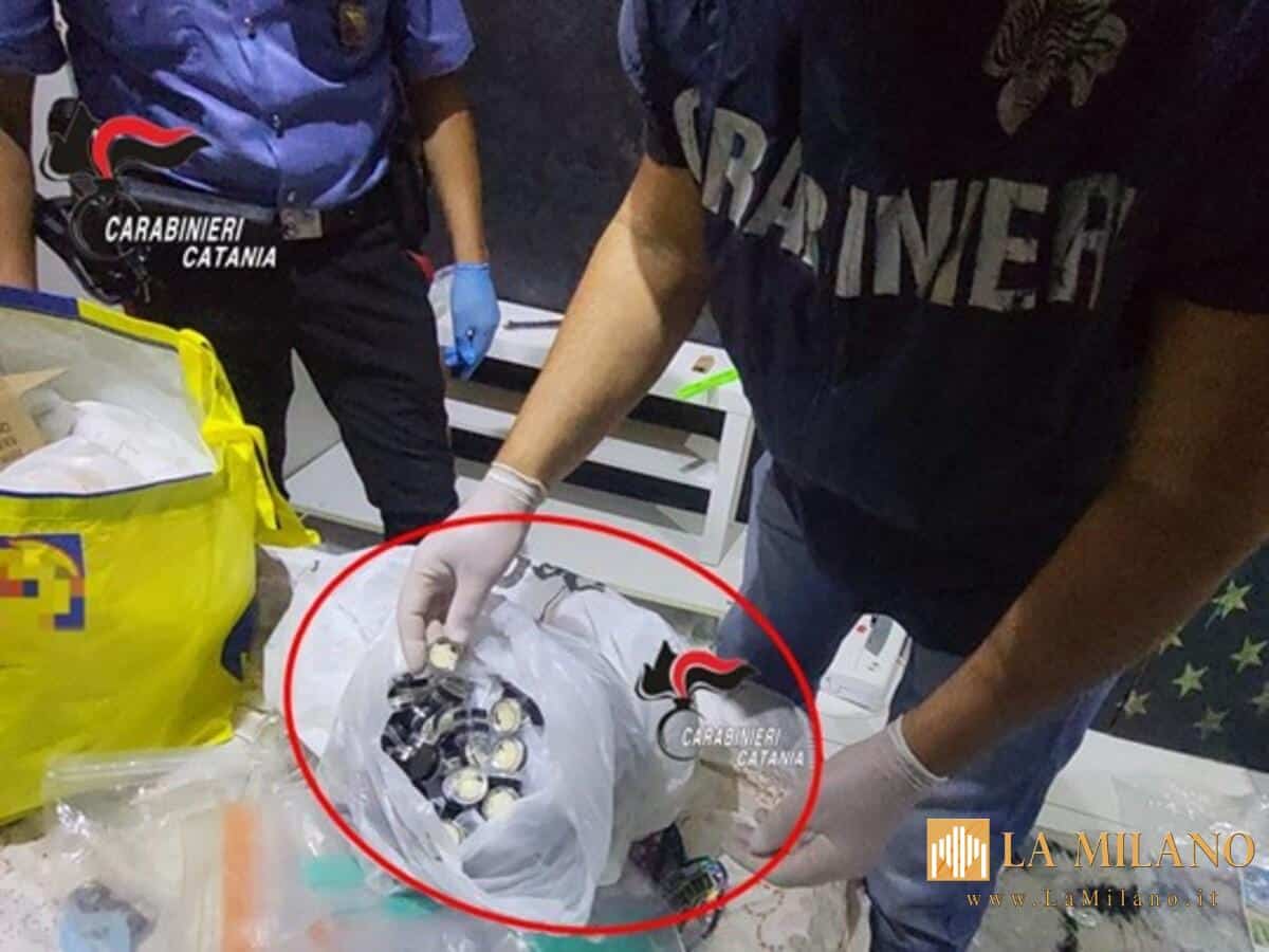 Catania: sequestrati oltre 12 kg di droga dai Carabinieri