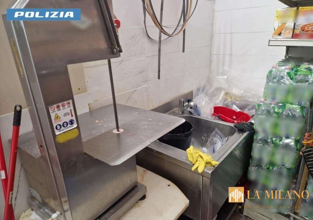 Milano: la Polizia di Stato chiude il minimarket “Fatema Alimentari” per gravi assenze dei requisiti minimi.