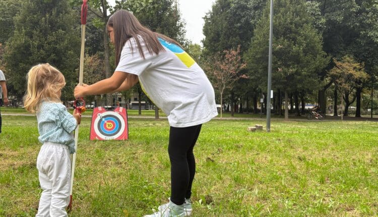 Milano tra festa e sport: il villaggio di generazione sport al parco della resistenza.