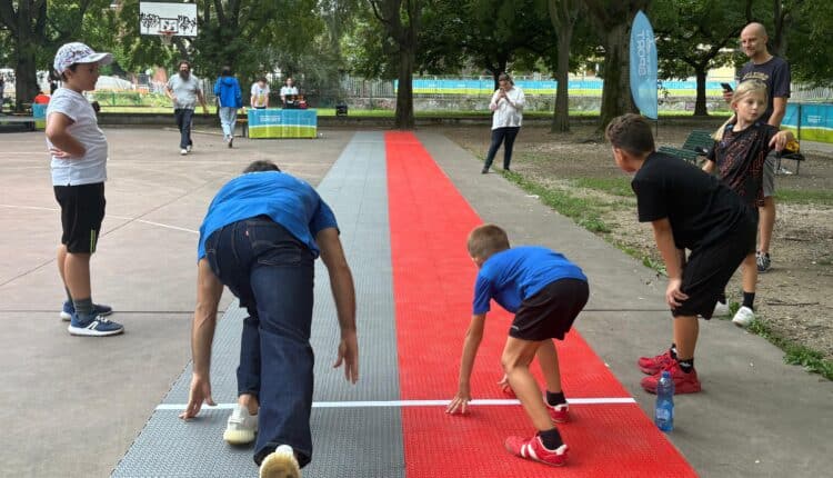 Milano tra festa e sport: il villaggio di generazione sport al parco della resistenza.